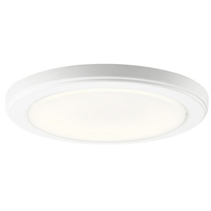 KK44246WHLED40 Zeo Flush Mount Ceiling Light - White