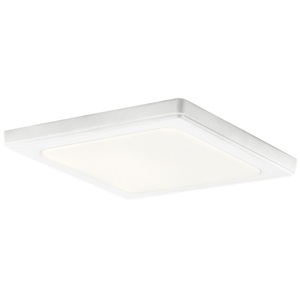 KK44247WHLED40 Zeo Flush Mount Ceiling Light - White