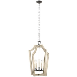 KK44262AVI Botanica Entrance / Foyer Pendant Light - Anvil Iron