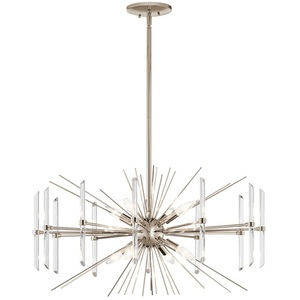 KK44276PN Eris Mid Sized Chandelier Chandelier - Polished Nickel