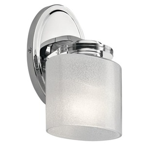 KK45861CH Archer 1 Bulb Wall Sconce - Chrome