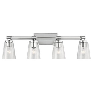 KK45869CH Audrea 4 or More Bulb Bathroom Lighting - Chrome