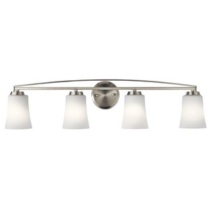 KK45891NI Tao 4 or More Bulb Bathroom Lighting - Brushed Nickel