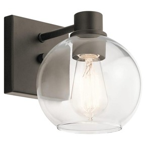 KK45892OZ Harmony 1 Bulb Wall Sconce - Olde Bronze