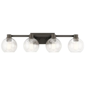 KK45895OZ Harmony 4 or More Bulb Bathroom Lighting - Olde Bronze