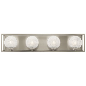 KK45919NI Karia 4 or More Bulb Bathroom Lighting - Brushed Nickel