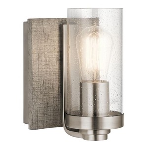 KK45926CLP Dalwood 1 Bulb Wall Sconce - Classic Pewter