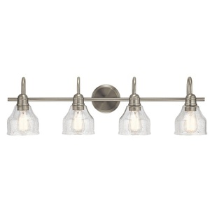 KK45974NI Avery 4 or More Bulb Bathroom Lighting - Brushed Nickel