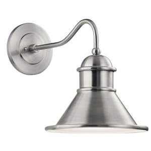 KK49776BA Northland Entrance Outdoor Wall Light - Brushed Aluminum