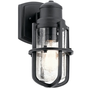 KK49857BKT Suri Entrance Outdoor Wall Light - Textured Black