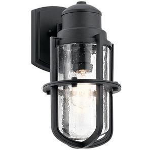 KK49858BKT Suri Entrance Outdoor Wall Light - Textured Black