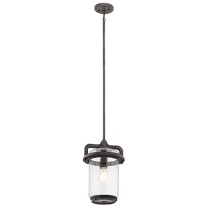 KK49868WZC Andover Hanging Hanging Lantern - Weathered Zinc