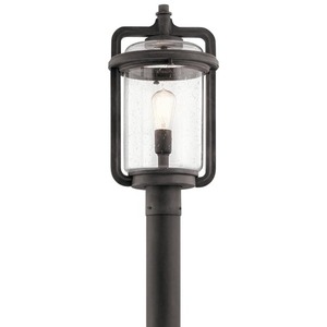 KK49869WZC Andover Post Light Post Lights - Weathered Zinc