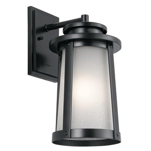 KK49918BK Harbor Bay Entrance Outdoor Wall Light - Black