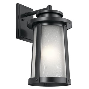 KK49919BK Harbor Bay Entrance Outdoor Wall Light - Black