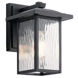 KK49924BKT Capanna Entrance Outdoor Wall Light - Textured Black