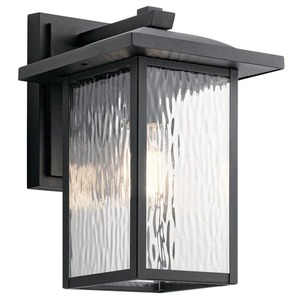 KK49925BKT Capanna Entrance Outdoor Wall Light - Textured Black