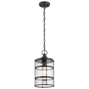 KK49964AVI Mill Lane Hanging Hanging Lantern - Anvil Iron