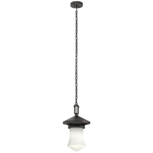 KK49970DOZ Oak Glen Hanging Hanging Lantern - Distressed Bronze