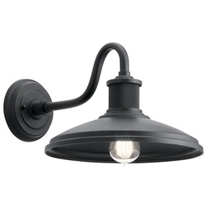 KK49980BKT Allenbury Entrance Outdoor Wall Light - Textured Black