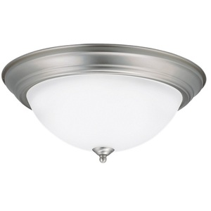 KK8116NILEDR Flush Mount Ceiling Light - Brushed Nickel