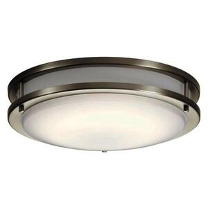 KK10769NILED Avon Flush Mount Ceiling Light - Brushed Nickel