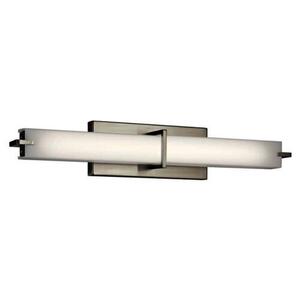 KK11146NILED 3 Bulb Bathroom Lighting - Brushed Nickel