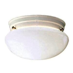 KK209WH Ceiling Space Flush Mount Ceiling Light - White