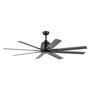 KK310265SBK Breda Oversize Fan (60'' and Larger) Ceiling Fan - Satin Black