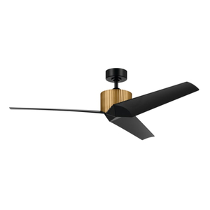 KK330130NBR Almere Large Fan (52'' to 59'') Ceiling Fan - Brushed Natural Brass