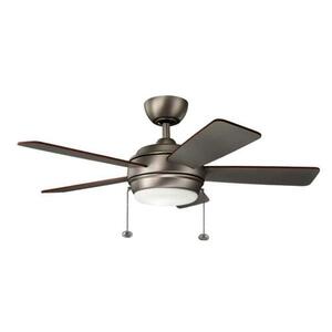 KK330171NI Starkk Medium Fan (42'' to 51'') Ceiling Fan - Brushed Nickel