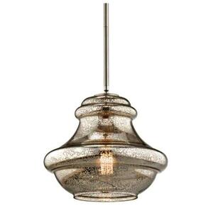 KK42044NIMER Everly Down Light Pendant Light - Brushed Nickel