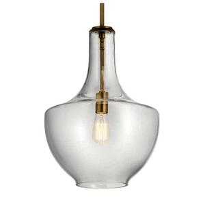 KK42046NBR Everly Entrance / Foyer Pendant Light - Natural Brass