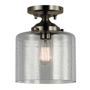 KK44033NI Winslow Semi Flush Mount Ceiling Light - Brushed Nickel