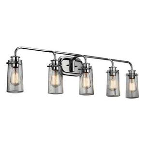 KK45461CH Braelyn 4 or More Bulb Bathroom Lighting - Chrome