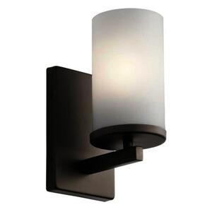 KK45495OZ Crosby 1 Bulb Wall Sconce - Olde Bronze