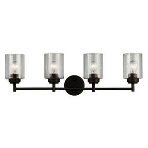 KK45887OZ Winslow 4 or More Bulb Bathroom Lighting - Olde Bronze