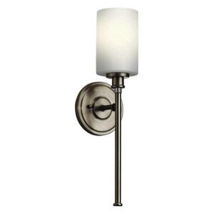 KK45921NI Joelson 1 Bulb Wall Sconce - Brushed Nickel