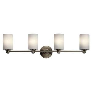 KK45924NI Joelson 4 or More Bulb Bathroom Lighting - Brushed Nickel