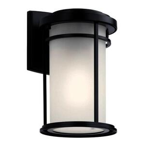 KK49686BK Toman Entrance Outdoor Wall Light - Black