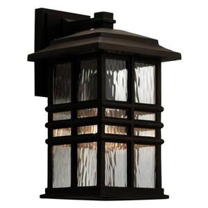 KK49830OZ Beacon Square Entrance Outdoor Wall Light - Olde Bronze