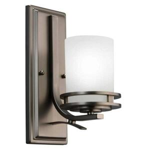 KK5076NI Hendrik 1 Bulb Wall Sconce - Brushed Nickel