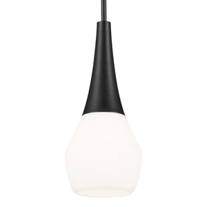 KK52529BK Deela Down Light Pendant Light - Black