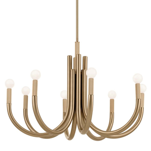 KK52550CPZ Odensa Mid Sized Chandelier Chandelier - Champagne Bronze