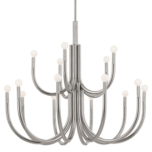 KK52552PN Odensa Large Foyer Chandelier Chandelier - Polished Nickel