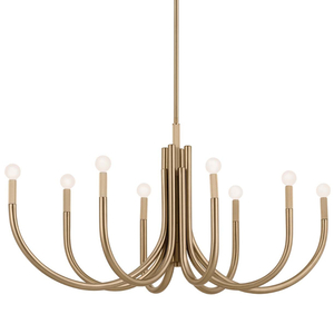 KK52553CPZ Odensa Mini Chandelier - Champagne Bronze