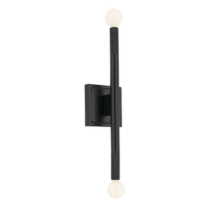 KK52556BK Odensa Multi Bulb Wall Sconce - Black