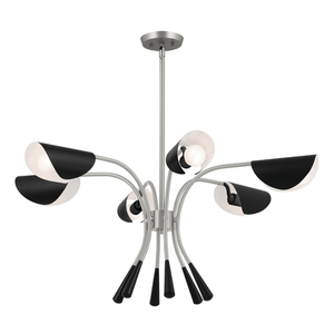 KK52559SN Arcus Large Foyer Chandelier Chandelier - Satin Nickel