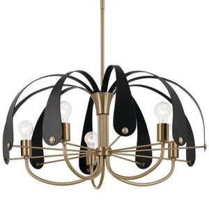 KK52572CPZ Petal Mid Sized Chandelier Chandelier - Champagne Bronze