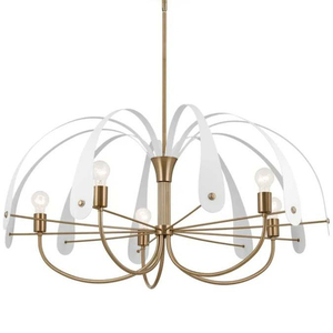 KK52573CPZ Petal Large Foyer Chandelier Chandelier - Champagne Bronze